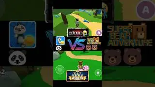 Challenge🐻super bear adventure VS🐼panda hero adventure💥 #superbear