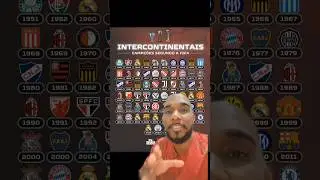 FIFA atualiza lista de campe&otilde;es intercontinentais #futebol #fluminense #flamengo #mundial
