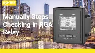 How to operate manually steps in the Entes RGA Series.