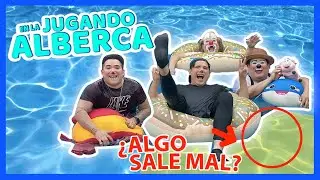 JUGANDO EN LA ALBERCA / LOS PAYAS&Oacute;NICOS / QUIEN SE HIZO PIP&Iacute; ?