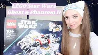Building the LEGO Star Wars Ghost & Phantom II Set!