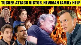 CBS Y&R Spoilers Tucker aim to defeat Victor - Nick, Victoria and Adam unite to protect their father