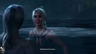 Baldur's Gate 3- Shadowheart romance scene (with Rael the drow)