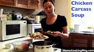 Delicious Chicken Carcass Soup Recipe