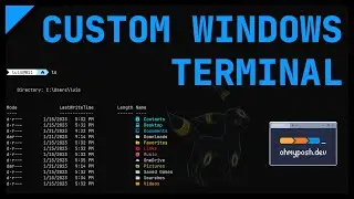Cómo Personalizar Windows Terminal con Oh My Posh