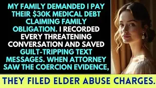 Family Made Me Pay Their Medical Bills   Attorney Filed Financial Elder Abuse Charges