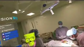 Augmented Reality in the Operating Theatre: A Surgical Case