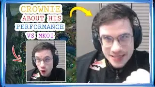 LR Crownie About His Performance vs MKOI in LEC 👀