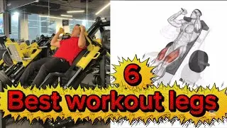 6 Best workout legs #legsworkout 