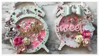 Saturday Morning Crafts #5 | Shaker Embellishments | Polkadoodles