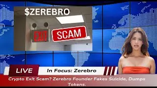Crypto Exit Scam? Zerebro Founder Fakes Suicide, Dumps Tokens
