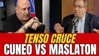 🔴&iexcl;SE PICO! SANTIAGO CUNEO CONTRA MASLATON -TENSO CRUCE CARLOS MASLATON #santiagocuneo #cuneo