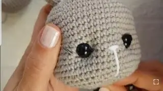 Как связать крючком милого зайчика | Урок по вязанию амигуруми | #amigurumibunny #bunnycrochet #crochetbunny