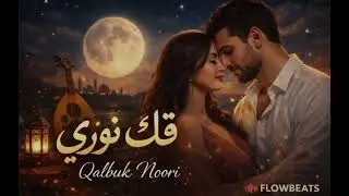 Qalbuk Noori | Arabic Romantic Song | Moonlight Love Vibes | FlowBeats