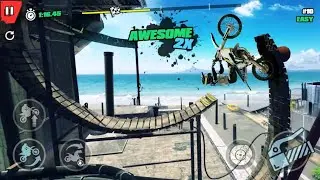Trial Mania Extream: Dirt Bike gameplay 🚲 || gaming cave