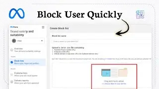 How to block someone in Meta Business Suite (User Restrict)