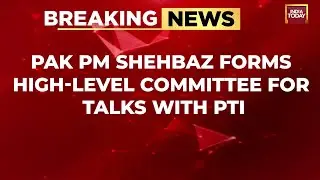 Pakistan PM Forms High-Level Committee for Dialogue with Opposition PTI | India Today