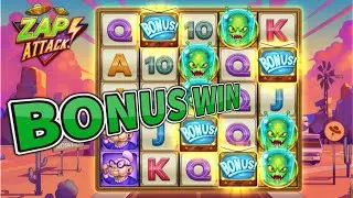 Zap Attack - Bonus Win