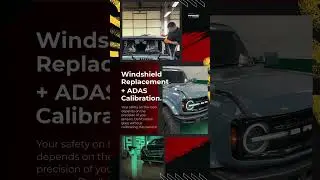 🛡️ YOUR WINDSHIELD ISN'T JUST GLASS: IT'S A SAFETY SYSTEM. DON'T COMPROMISE YOUR ADAS! 🛡️