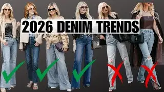 5 джинсовых трендов, которые выйдут из моды в 2026 году, и что носить вместо них | Мода для тех, ...