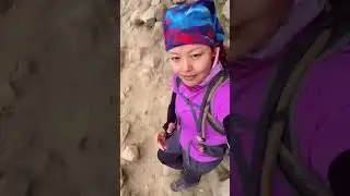 Ukali hedna nikai garo bhayeko beli vetinu bhayeko Aama lajaunu bhayo video ma 🥰#ebctrek2024