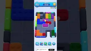 colour block jam level 713 #colorblock #puzzlegame #gaming #gamingshorts