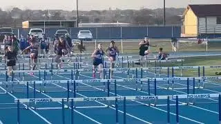 RoHawk Relay 100m Hurdles 3/7