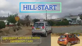 HillStart Methods With Different Cars// #Climbing an Uphill