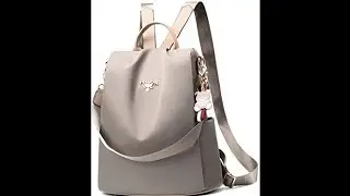 PINCNEL Women Backpack Purse Waterproof Nylon Anti-theft Rucksack Lightweight Shoulder Bag