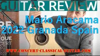 Review Mario Aracama 2022 www.concert-classical-guitar.com