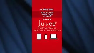 How to create NEW LOGIN in JUVEE 