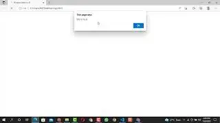 Window Alert In JS | JAVA SCRIPT STARTUP |