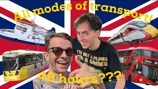 TRANSTRAVAGANZA: All UK public transport challenge!