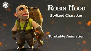robin hood turntable animation