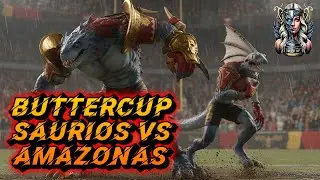 Buttercup vs Alfil_dorado (Hoimbres Lagarto vs Amazonas) | Blood Bowl 3