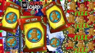 BROKEN CHEATS🔥 TO GET *FREE* CHRISTMAS NICE TOKENS!! WWE SuperCard 