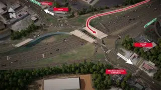 SCDOT Carolina Crossroads Phase 2 Design Visualization