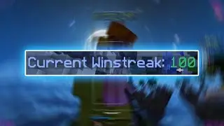 getting a 100 winstreak in bedwars...