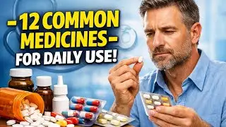 12 Common Medicine For Daily Use !