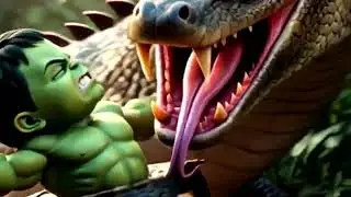 Hulk aur anaconda ki fight 😡 | sanp wala cartoon 🙄| hulk wala cartoon video 📹 | hulk ki fight 😑 |