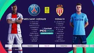 PES- 21🗽 𝐏𝐒𝐆 𝐯𝐬 𝐌𝐨𝐧𝐚𝐜𝐨⚽League California || LIGUE 1 ||#psg #pes21#monaco#leaguecalifornia#league1