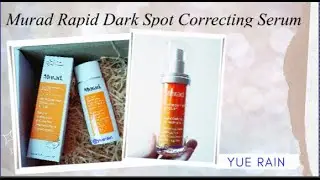 review on Murad Rapid Dark Spot Correcting Serum| skincare