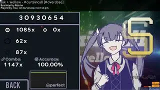 [osu!catch] sak + yellow - #curtaincall [#overdose] SS FC