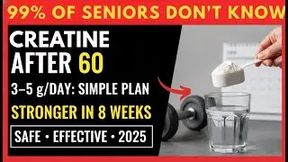 CREATINE FOR SENIORS in 2025: Strength, Safety, Results
