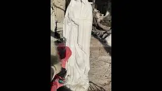 marble mary sculpture