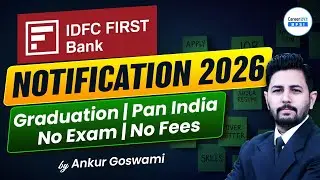 IDFC FIRST Bank Notification 2026 | Freshers Job Opportunity | Latest Update | Apply Now!