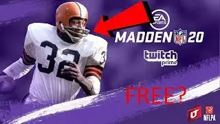 GET JIM BROWN IN MADDEN 20 FREE!