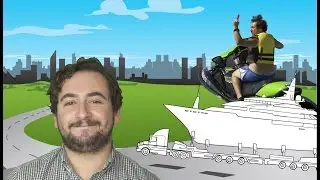 Sandy Danto - Jet Ski Hot Tub Road Trip (on a Yacht) Kickstarter Video