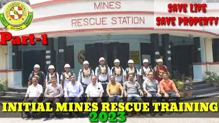 INITIAL MINES RESCUE TRAINING - 2023| Savelife |save property  @PIYUSHCROSSFITHUB