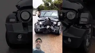 Mahindra Thar Vs Russian ATV Water Test#trending #thar #shorts #shortvideo